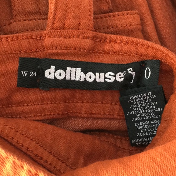 DOLLHOUSE OVERALLS RUST W24 NWT๐ธ - Picture 7 of 8